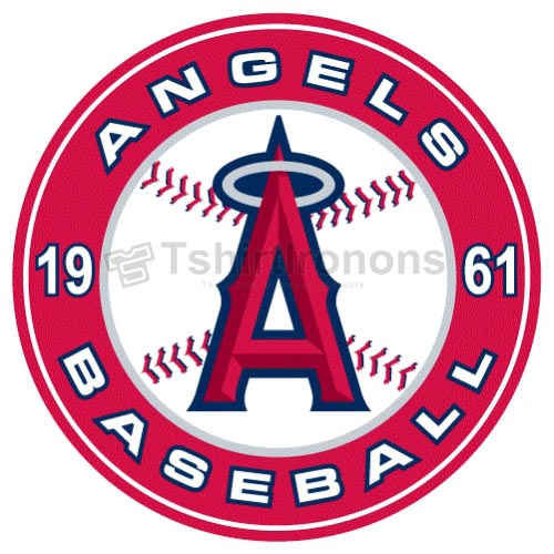 Los Angeles Angels of Anaheim T-shirts Iron On Transfers N16